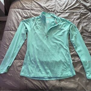 Nike Women's Light blue Long Sleeve Dri Fit